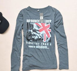 清仓处理服装批发指南 男装T恤圆领长袖厂家尾单尾货价格与图片解析